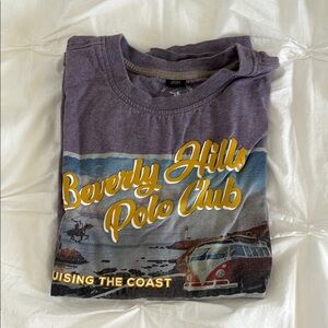 Beverly Hills Polo Club Purple Graphic Tee
